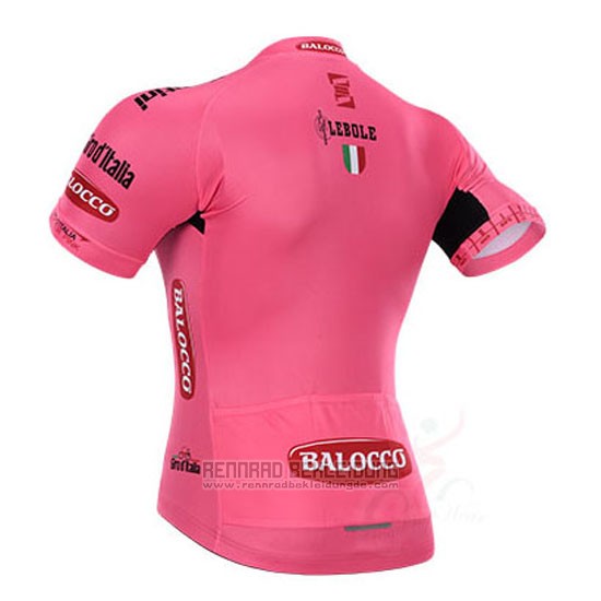 2015 Fahrradbekleidung Giro D'italien Rosa Trikot Kurzarm und Tragerhose